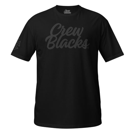 BASE LOGO EVERYDAY TEE (CREW BLACKS x IATSE)