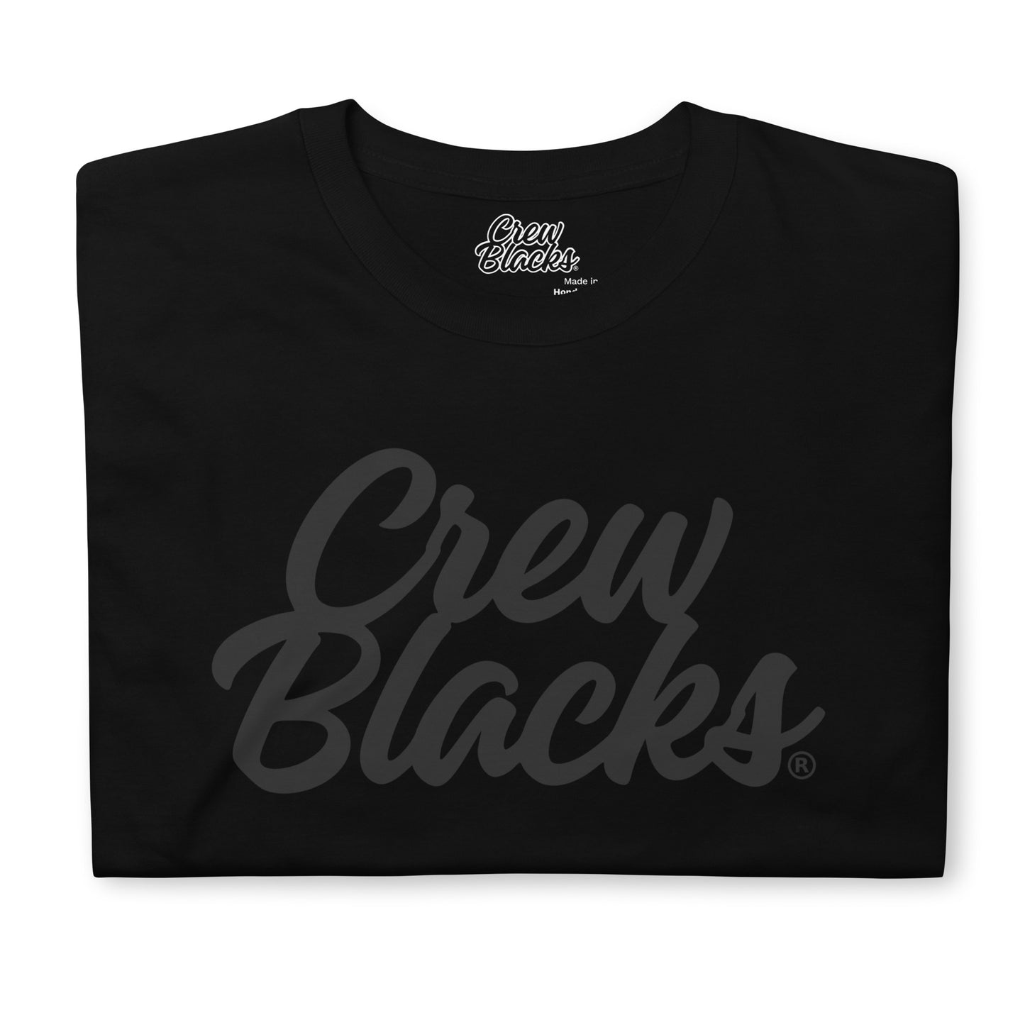 BASE LOGO EVERYDAY TEE (CREW BLACKS x IATSE)