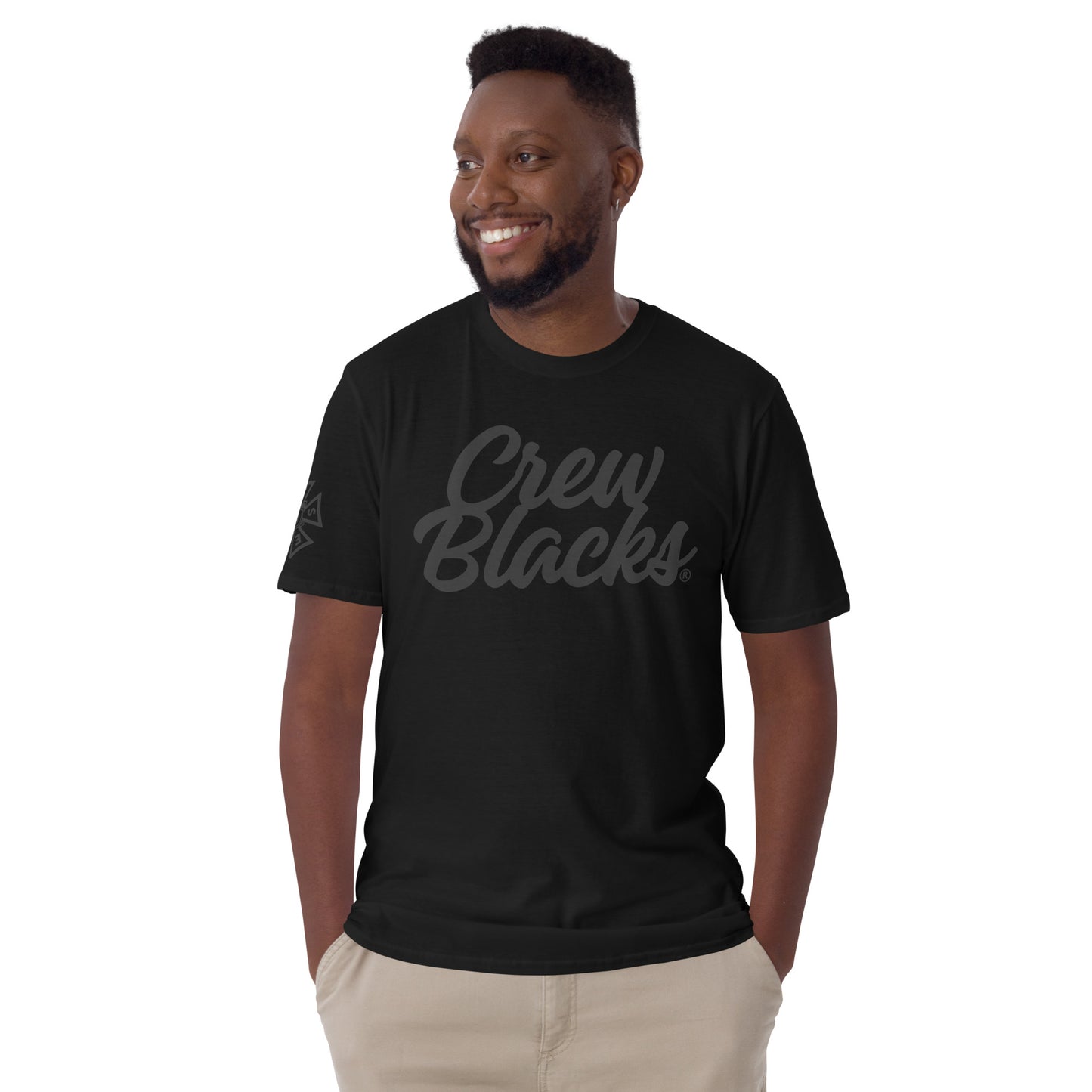 BASE LOGO EVERYDAY TEE (CREW BLACKS x IATSE)